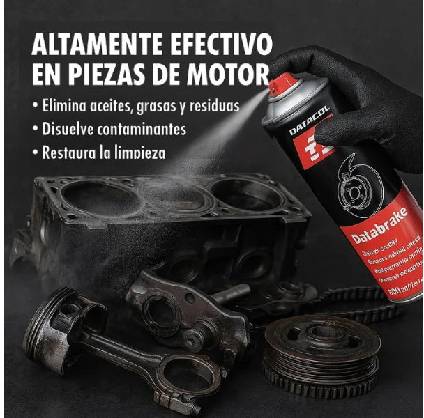 Limpiador de Frenos Datacol 500 ml – Spray Desengrasante para Automoción