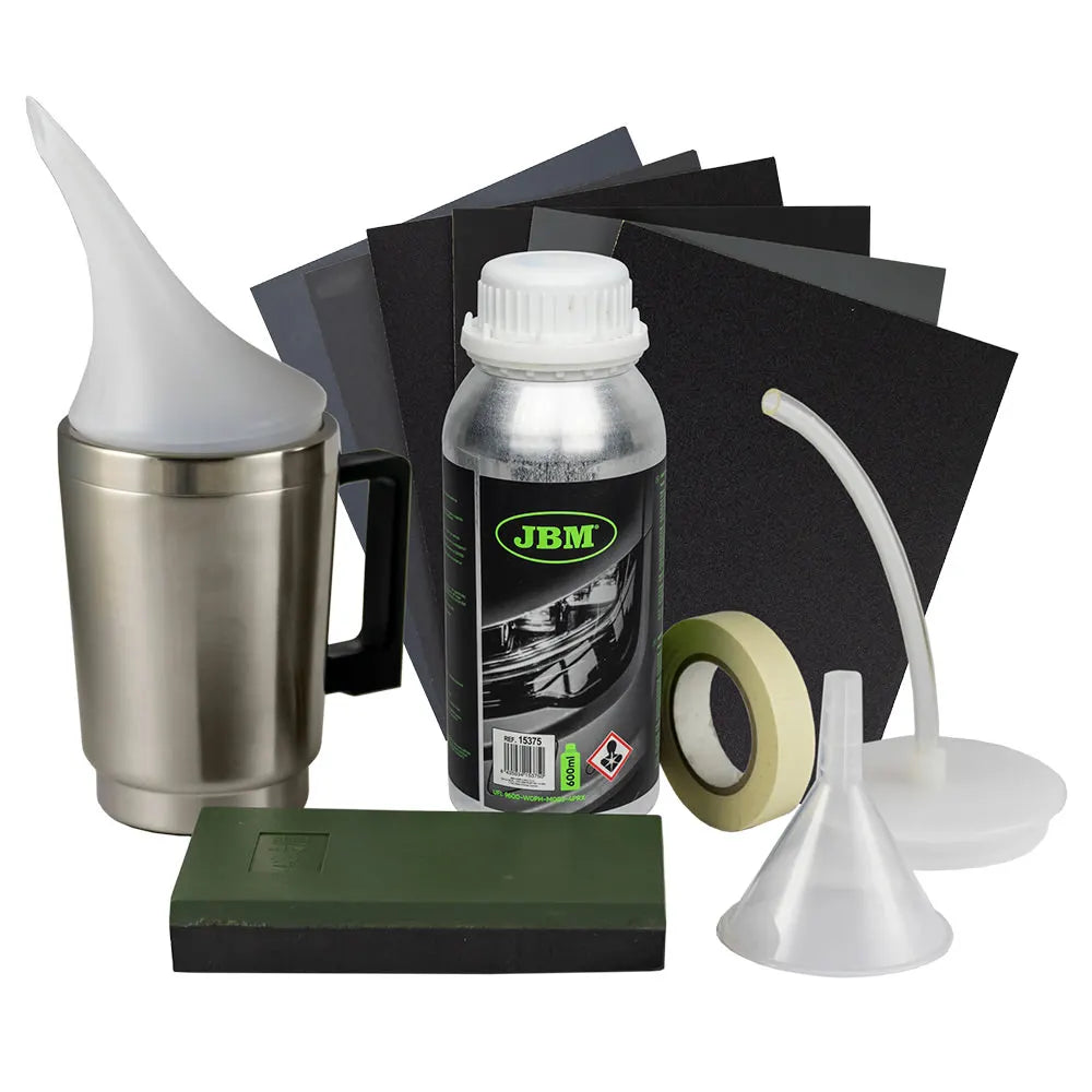 Kit Restauración de Faros JBM 53673 – Pulido y Recuperación de Transparencia Profesional