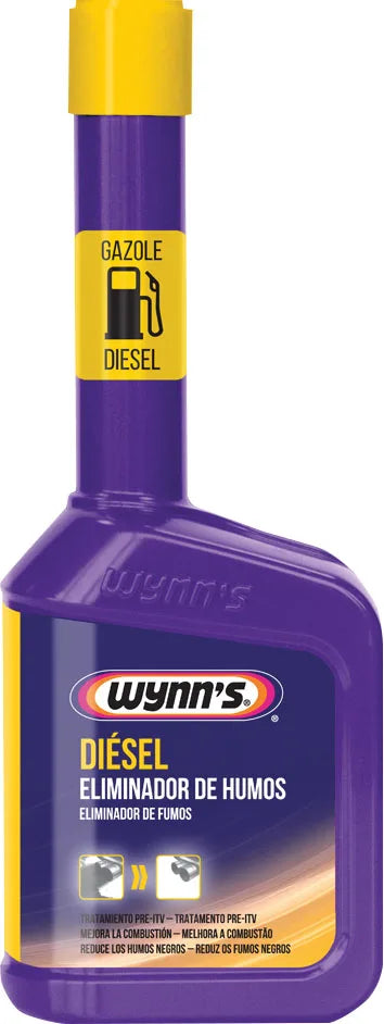 Wynn’s Eliminador de Humo Diésel 325 ml – Reduce Emisiones y Mejora el Rendimiento