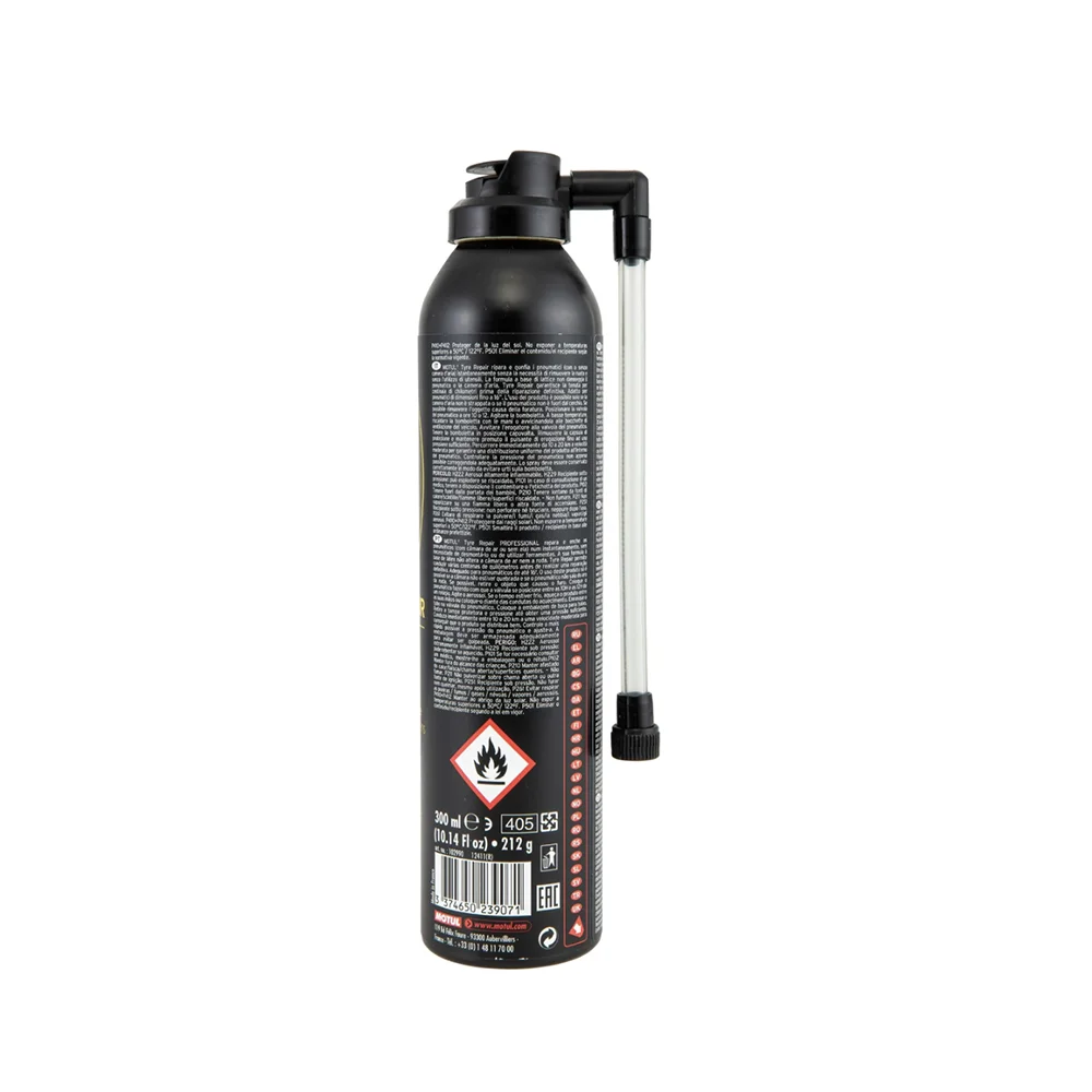 Motul P3 Repara Pinchazos 300 ml – Sellador de Neumáticos de Acción Rápida