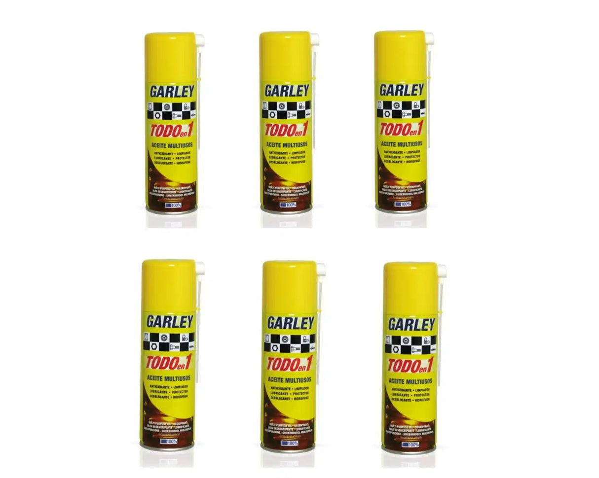 Garley Aceite Lubricante Multiusos Spray 200 ml – Antioxidante Todo en 1 con Cánula