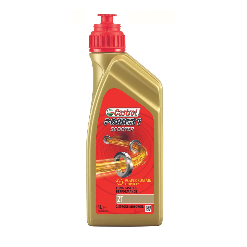 Aceite Castrol Power 1 Scooter 2T 1L – Lubricante para Máxima Protección del Motor
