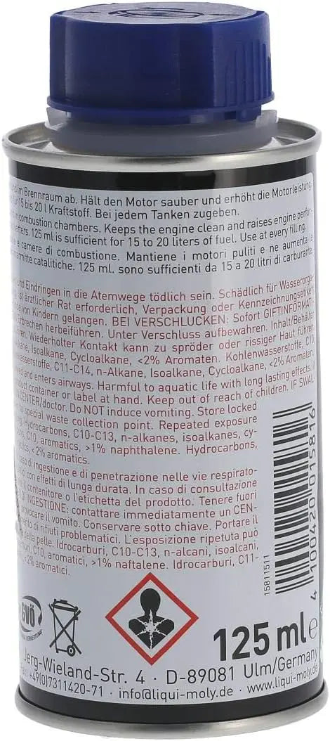 Liqui Moly Motorbike 4T Aditivo 125 ml – Protección y Rendimiento para Motores de Moto
