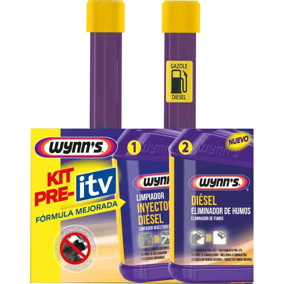Aditivo PRE-ITV Diésel Krafft / Wynn’s – Tratamiento Antihumos para Limpieza y Emisiones