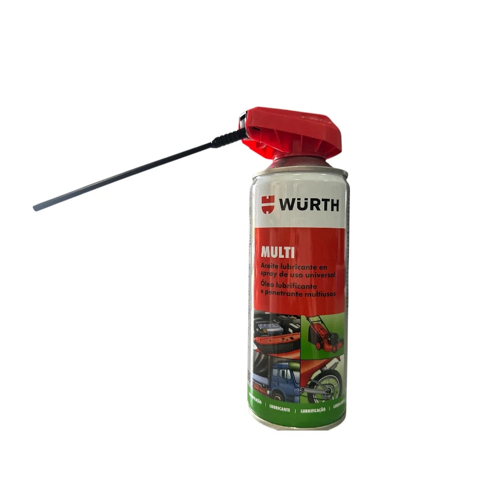 Aceite Lubricante en Spray Würth Multi Cobra 400 ml – Lubricante Universal para Mantenimiento Automotriz