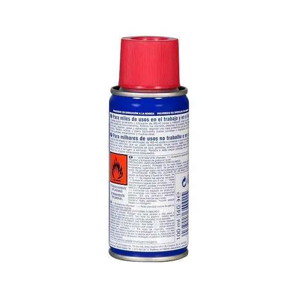 WD-40 Aceite Lubricante Multiusos en Spray con Cánula – Mantenimiento Industrial, Profesional y Doméstico