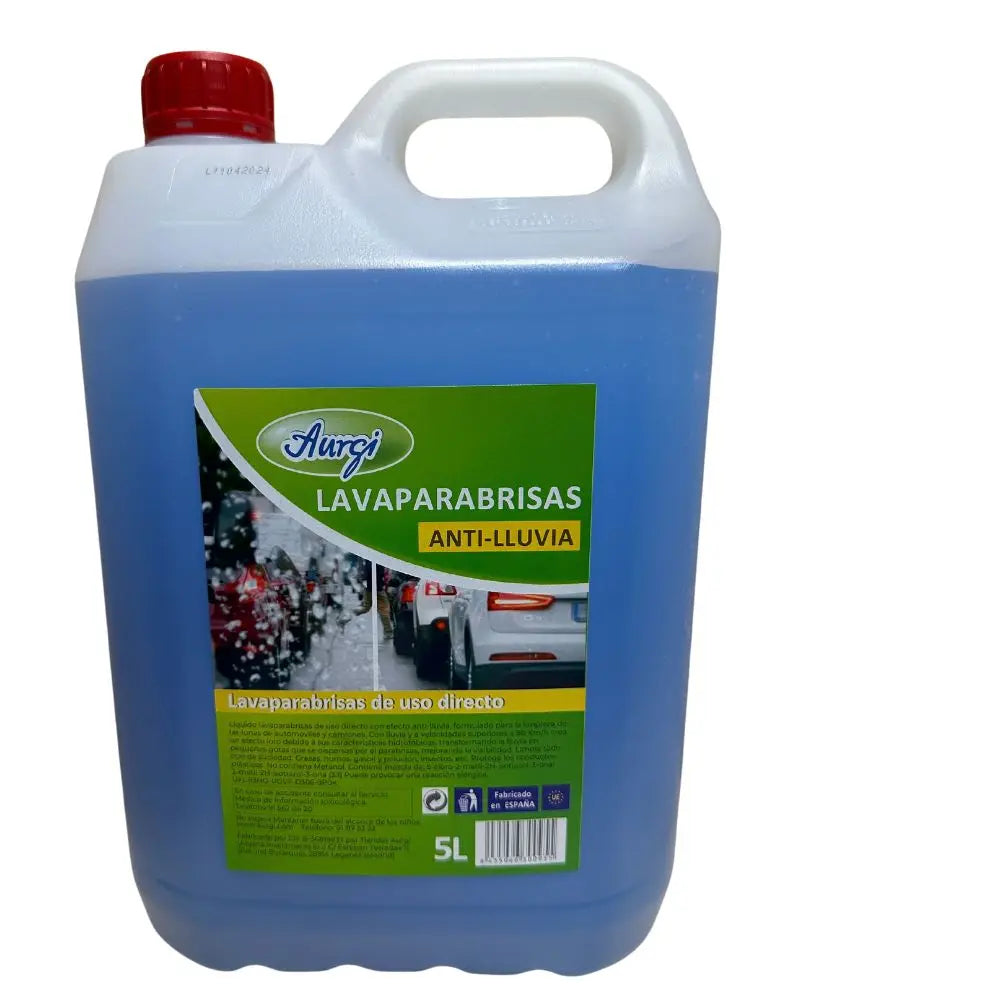 Lavaparabrisas Anti-Lluvia Aurgi 5L – Limpieza Eficaz y Visibilidad Óptima en Condiciones de Lluvia