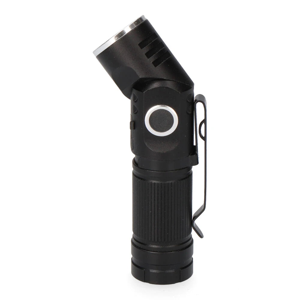 Mini Linterna LED EDM 36443 8W – 3 Modos, Recargable USB-C e IP44