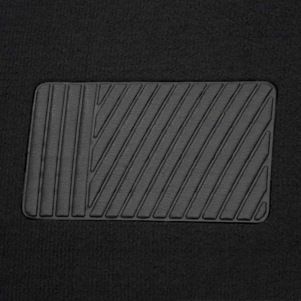 Alfombrillas de Coche Universales Flocadas 4 Piezas – Moqueta PVC Antideslizante y Resistente para Todo Tipo de Vehículos
