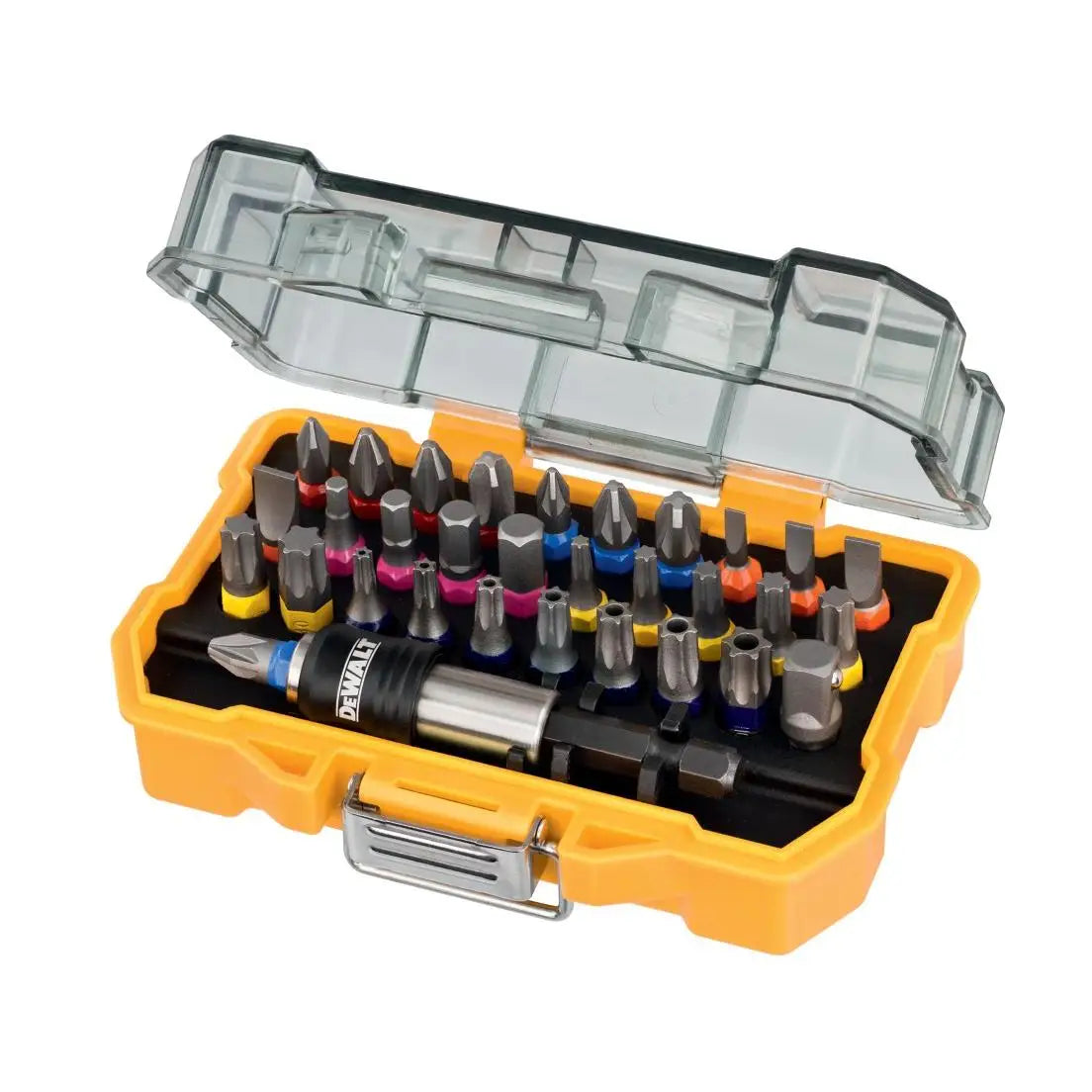 Juego de Puntas DeWalt DT7969-QZ 32 Piezas – PH, PZ, Torx, HEX con Adaptador