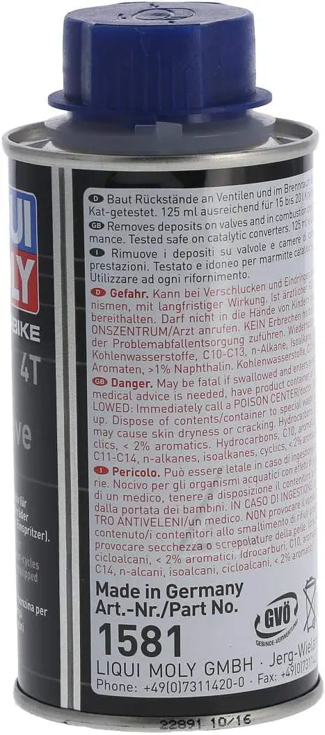 Liqui Moly Motorbike 4T Aditivo 125 ml – Protección y Rendimiento para Motores de Moto