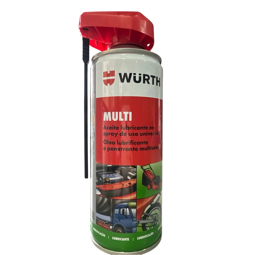 Aceite Lubricante en Spray Würth Multi Cobra 400 ml – Lubricante Universal para Mantenimiento Automotriz