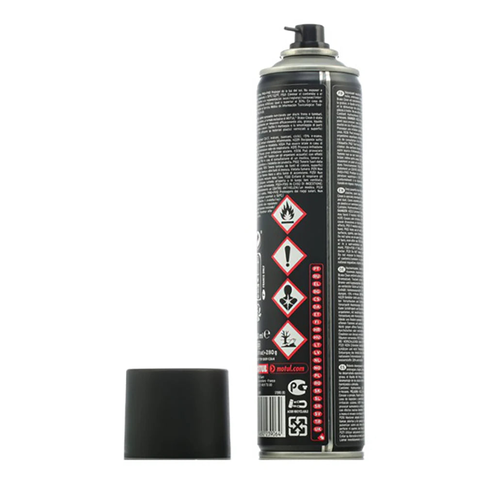 Motul P2 Limpiador de Frenos 400 ml – Desengrasante para Sistemas Mecánicos y Eléctricos
