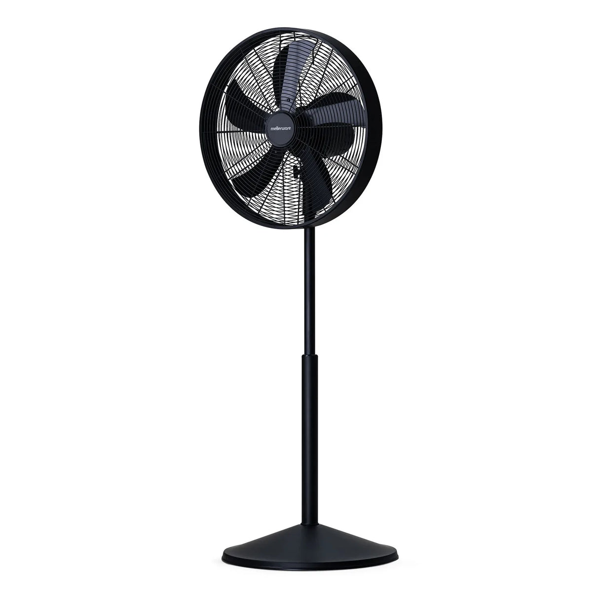 Ventilador de Pie Mellerware Brizy Stand 50W | 5 Aspas de Aluminio 40 cm, Silencioso y Oscilante