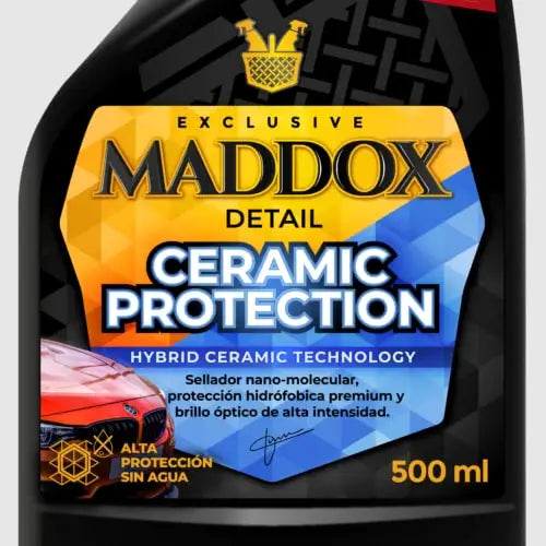 MADDOX Ceramic Protection – Sellador Cerámico Hidrofóbico con Brillo Intenso (Hasta 3 Meses)