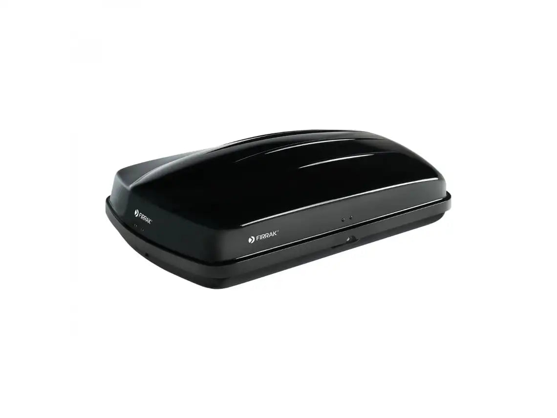 Cofre de Techo ARCA 310B Firrak Negro Brillante – Portaequipajes de Gran Capacidad