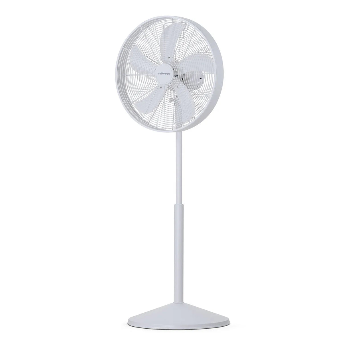 Ventilador de Pie Mellerware Brizy Stand 50W | 5 Aspas de Aluminio 40 cm, Silencioso y Oscilante