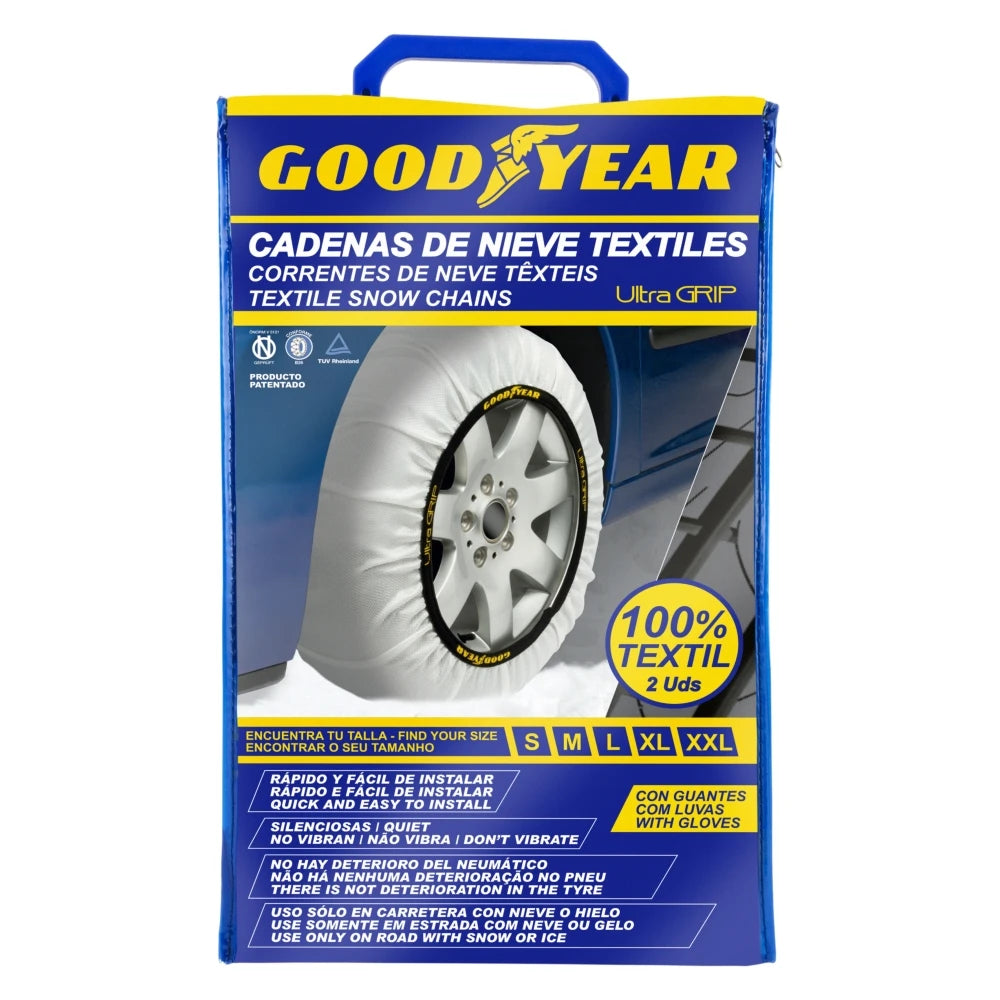 Cadenas de Nieve Goodyear Ultragrip SUV 4x4 – Alta Tracción y Máxima Seguridad en Invierno