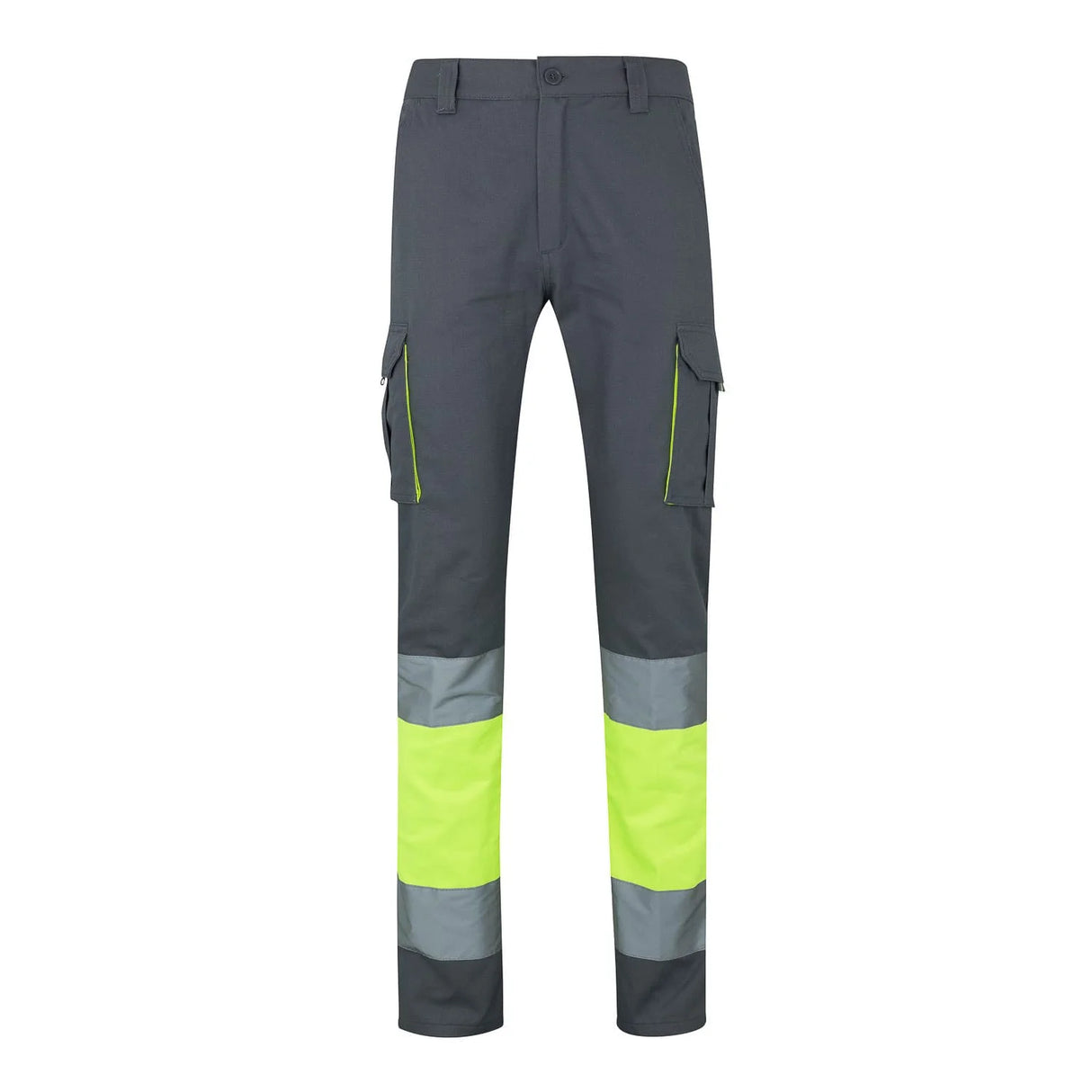 Pantalón Alta Visibilidad Velilla 303007 – 100% Algodón Bicolor Multibolsillos