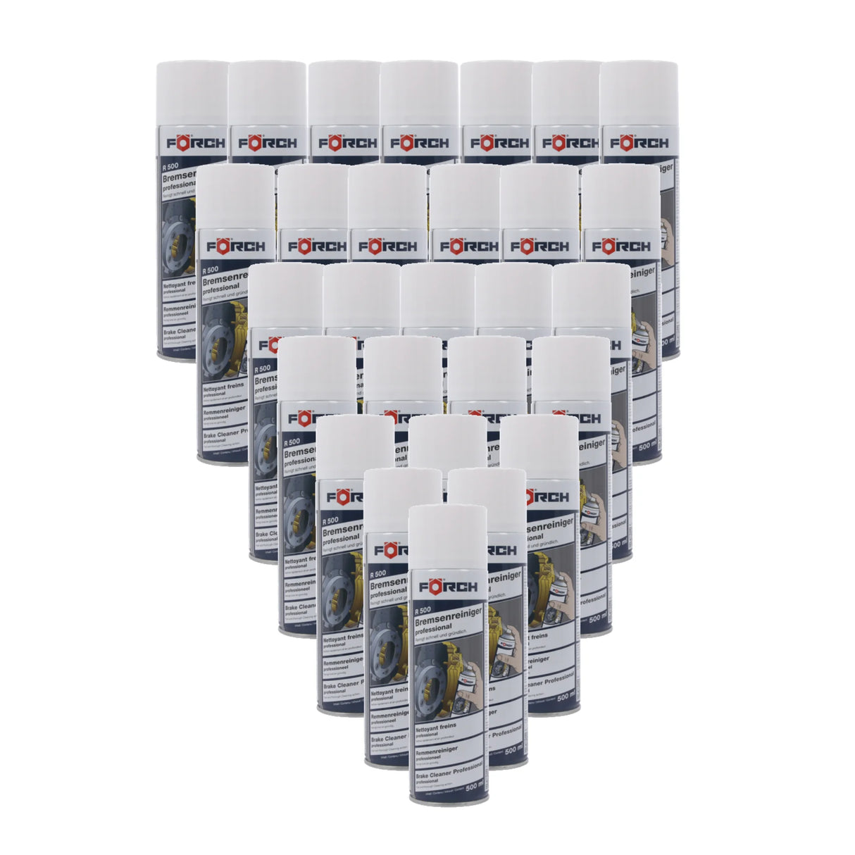 Spray Limpiador de Frenos FORCH 500 ml – Desengrasante Técnico Residuo Cero para Discos, Embragues y Motores
