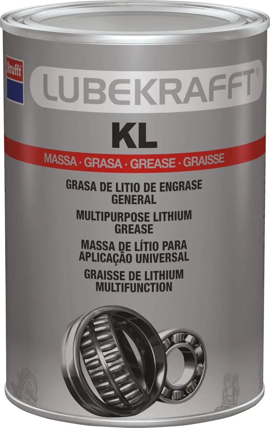 Grasa Lubricante Krafft KL 1 kg – Alto Rendimiento para Automoción y Motores
