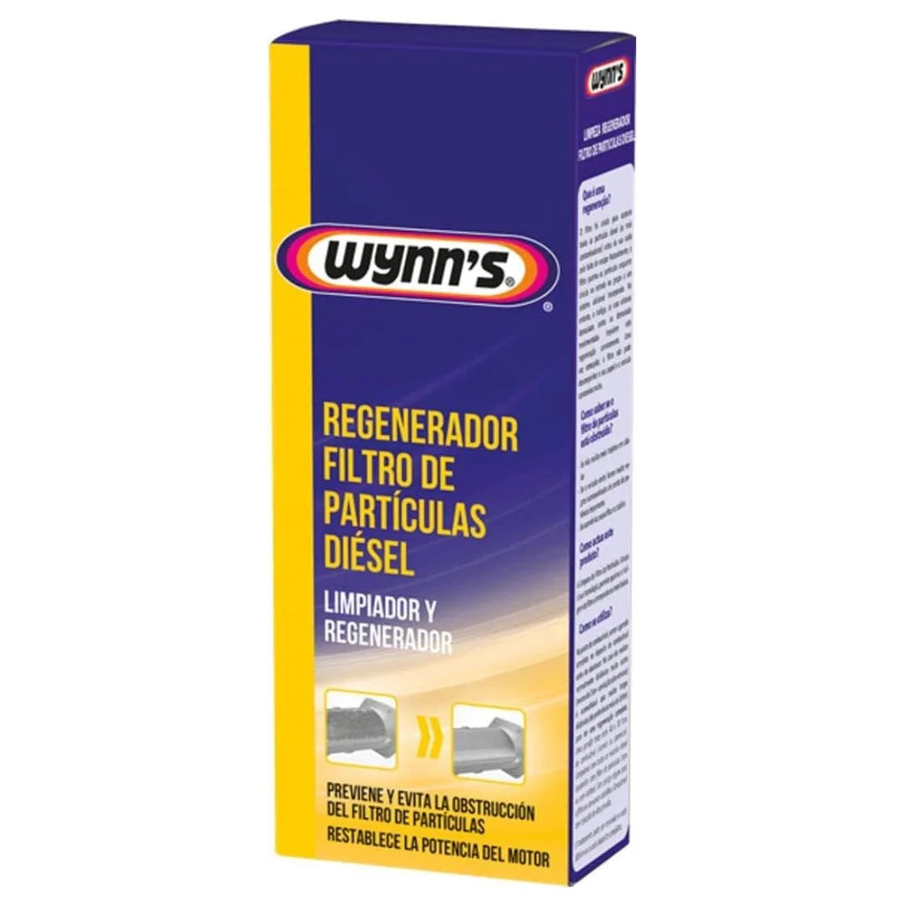 Wynn’s Limpiador Regenerador DPF 325 ml – Limpieza de Filtro de Partículas Diésel