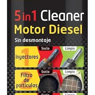 Aditivo 5 en 1 Cleaner Diésel – Limpieza y Protección Completa para Motor