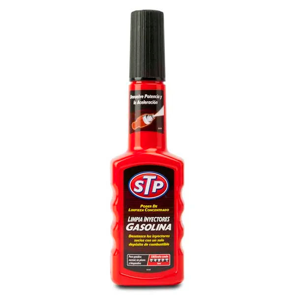 STP Limpiador de Inyectores Gasolina 200 ml – Aditivo para Mejorar el Rendimiento del Motor