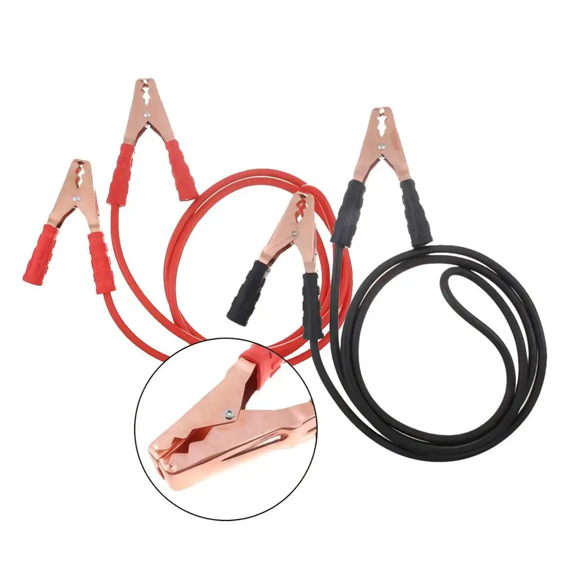 Pinzas de Arranque Almalux® 500A con Cables 2,5 m – Batería para Coche y Moto Alta Resistencia