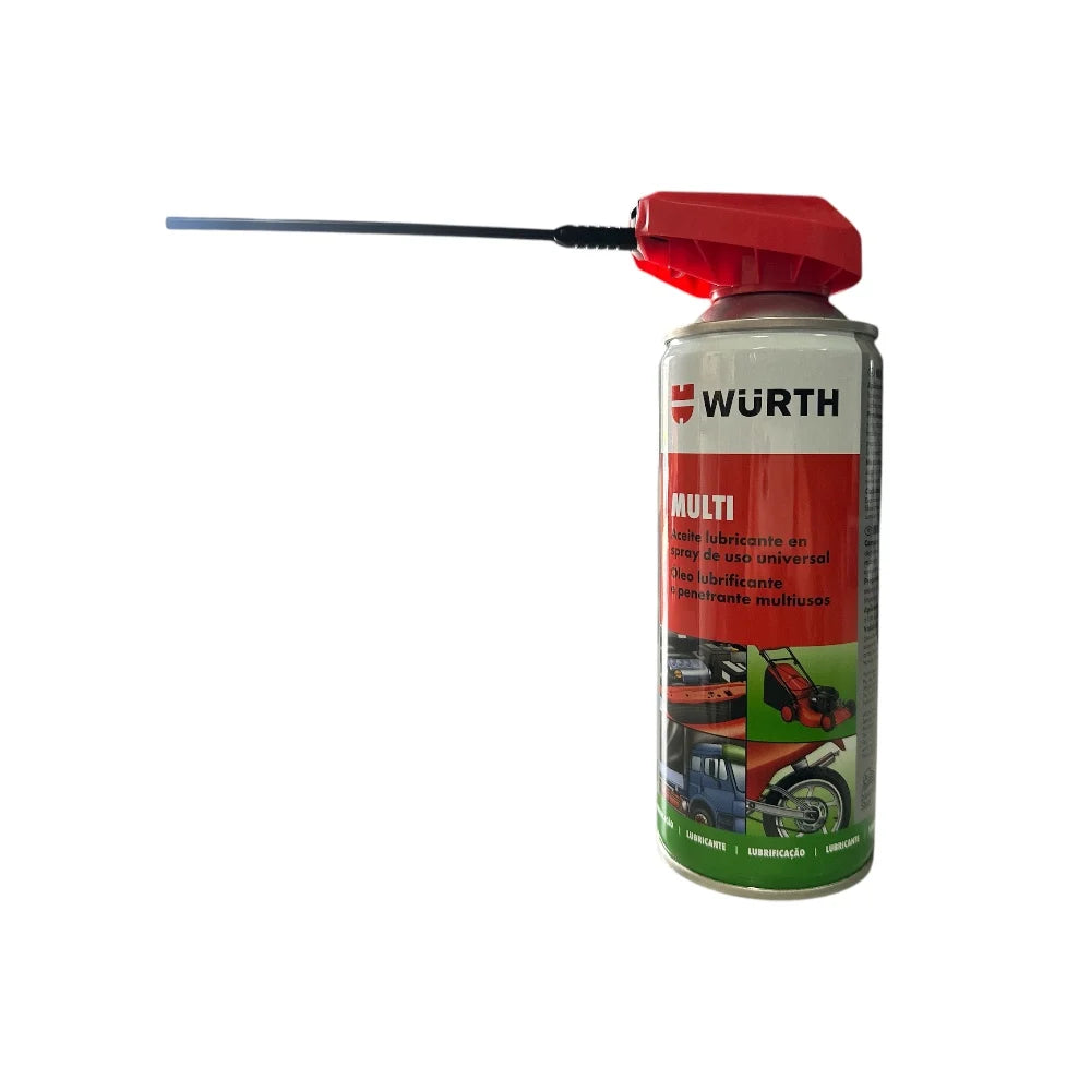 Aceite Lubricante en Spray Würth Multi Cobra 400 ml – Lubricante Universal para Mantenimiento Automotriz