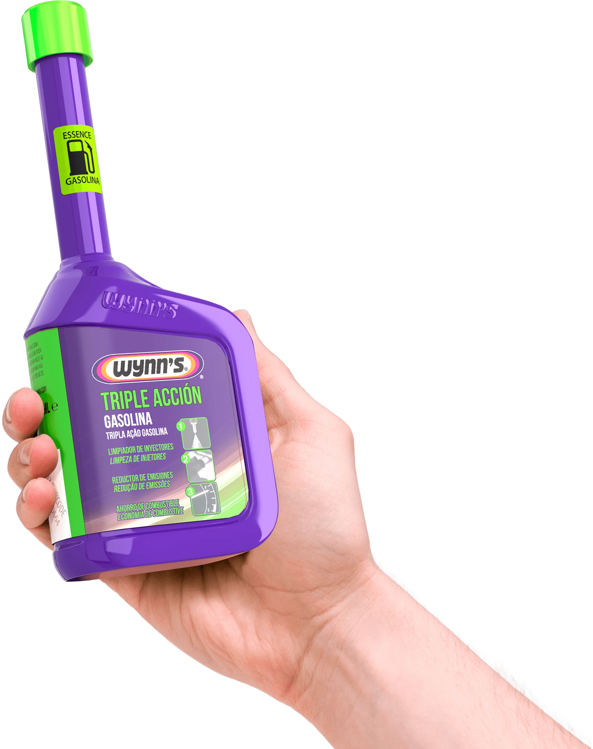 Wynn’s Aditivo Triple Acción Gasolina 325 ml – Limpieza y Protección del Motor