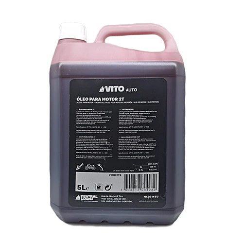 Aceite Sintético Vito 2T 5L – Lubricante para Motores Gasolina de 2 Tiempos