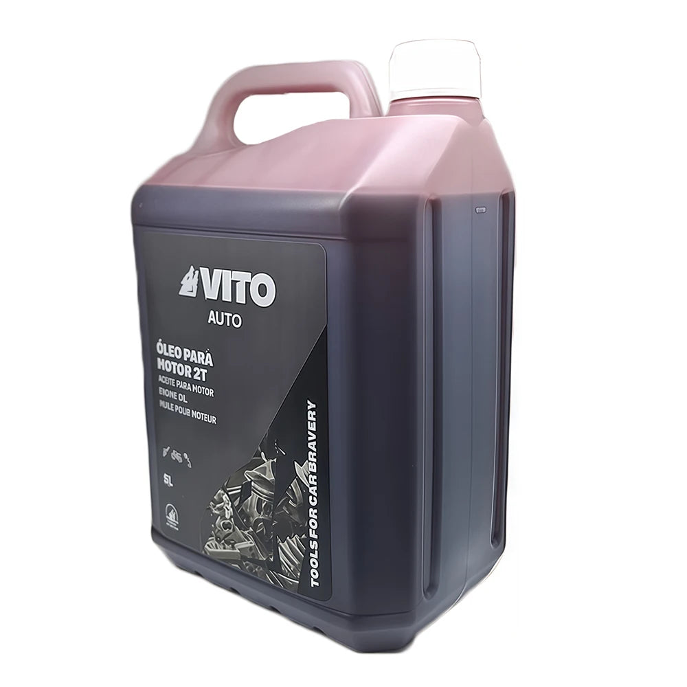 Aceite Sintético Vito 2T 5L – Lubricante para Motores Gasolina de 2 Tiempos