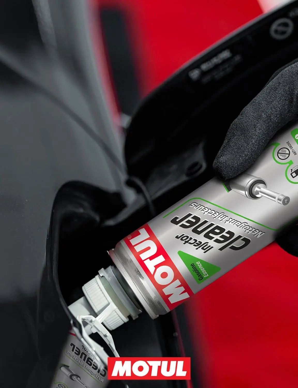 Motul Limpiador de Inyectores Gasolina 300 ml – Aditivo para Motores de Inyección y Carburador