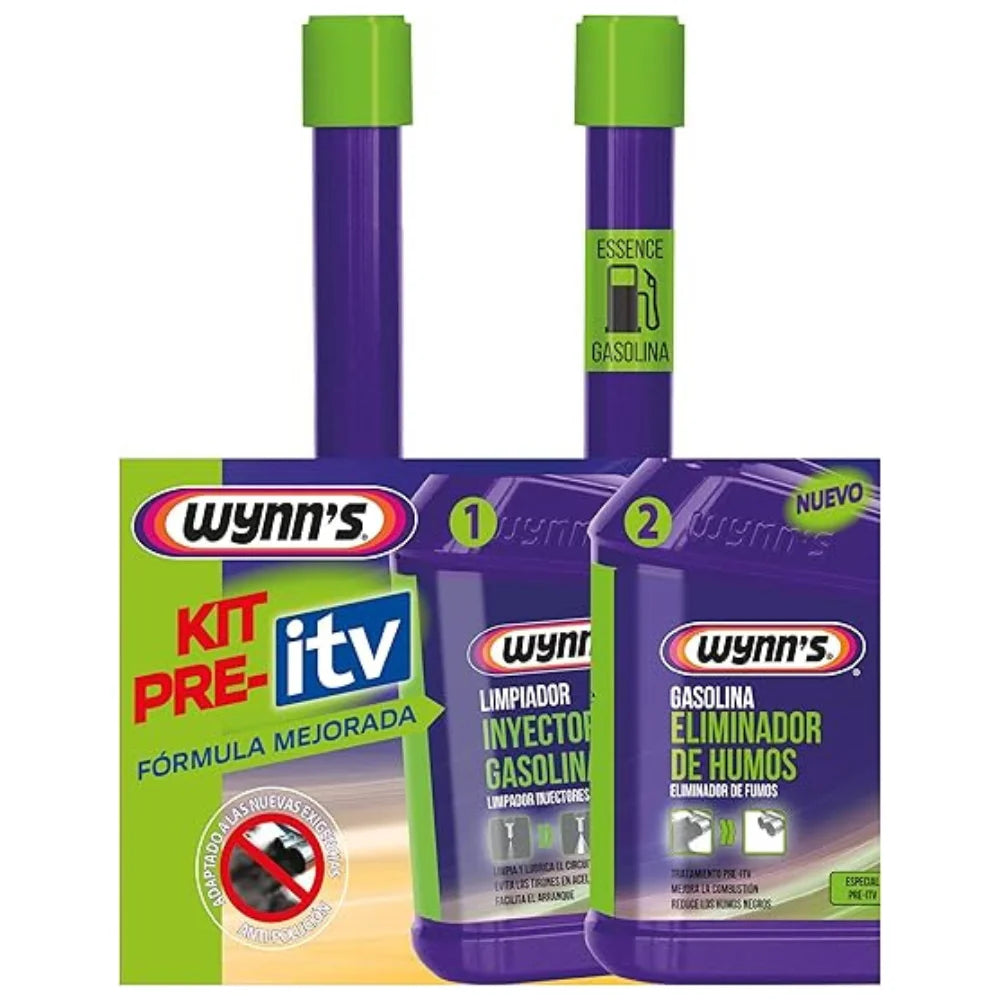 Pack Wynn’s Pre ITV Gasolina 2 x 325 ml – Limpia Inyectores y Mejora el Rendimiento