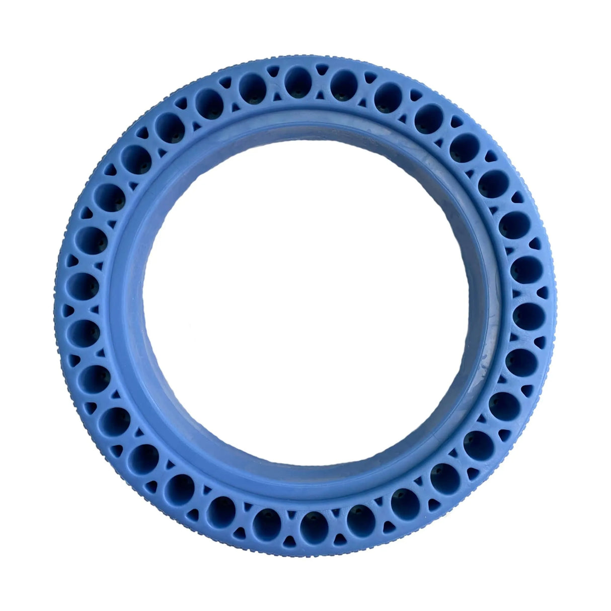 Neumático Macizo 8.5x2 Azul para Patinete Xiaomi M365 – Rueda Antipinchazos de Caucho Sólido, Compatible con ZWheel, Alta Durabilidad