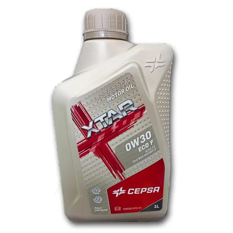 Cepsa Xtar 0W30 Eco F 1L – Aceite Sintético de Protección Avanzada para Motor
