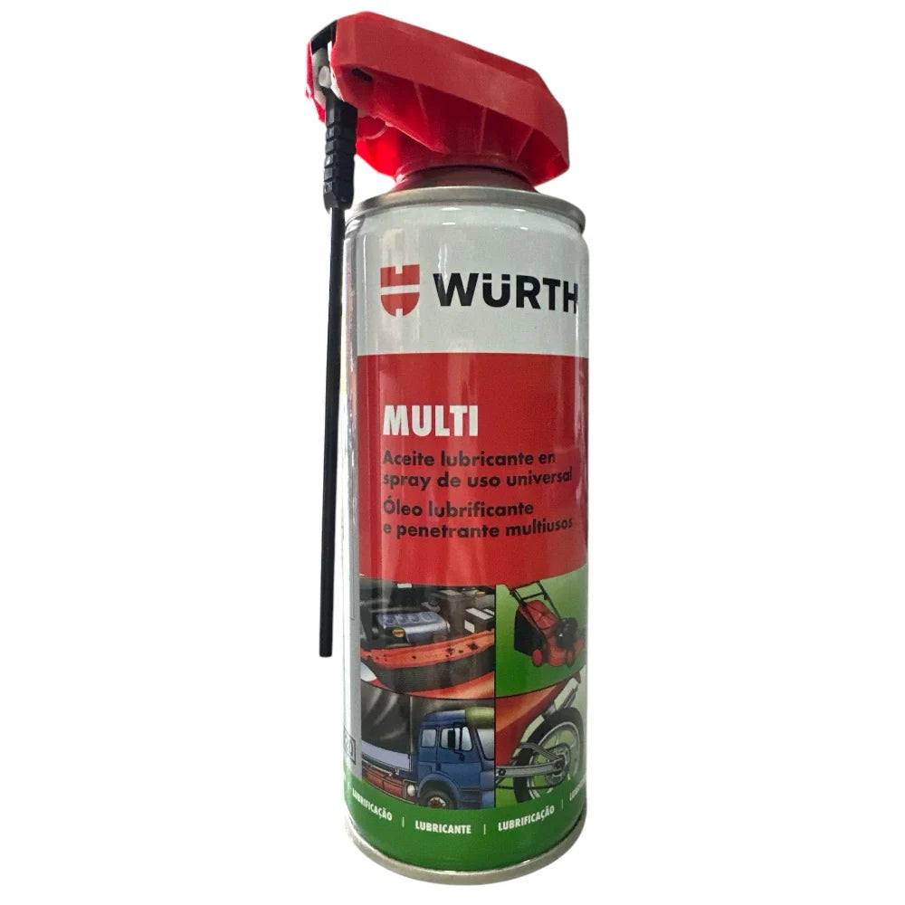 Aceite Lubricante en Spray Würth Multi Cobra 400 ml – Lubricante Universal para Mantenimiento Automotriz