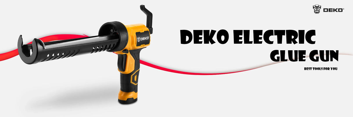 Pistola de Pegamento DEKO DEGG01 – Pistola de Silicona Eléctrica Automática de Fusión en Caliente