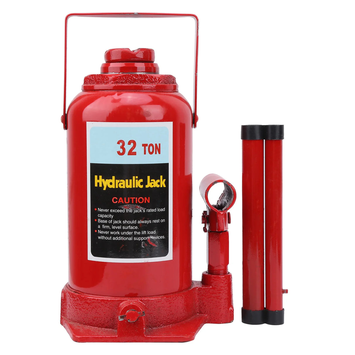 Gato Botella Hidráulico 32 Toneladas – Elevador Automotriz de Acero para Reparación de Vehículos