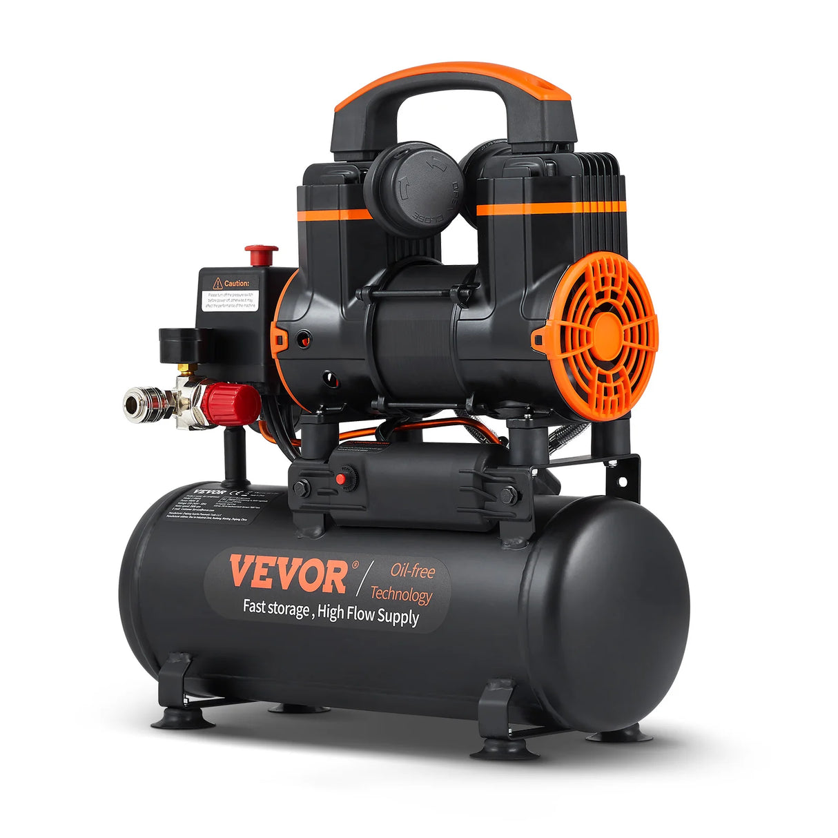 Compresor de aire portátil SucceBuy 900W 1450W 1800W silencioso sin aceite, bomba de inflado para neumáticos coche moto y herramientas