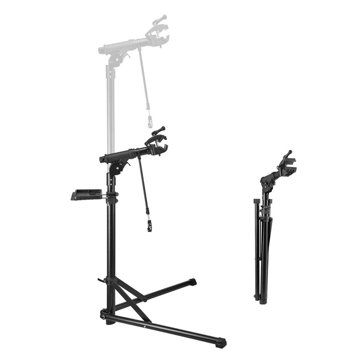 Soporte de Reparación de Bicicletas SucceBuy Plegable – Caballete de Trabajo Ajustable Alta Resistencia (30-50 kg), Soporte de Mantenimiento para MTB y Bicicleta de Carretera