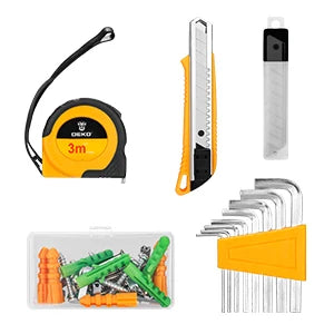 Kit de Herramientas DEKO 8V Inalámbrico – Taladro 3/8” 10 mm Sin Llave con Accesorios para Hogar