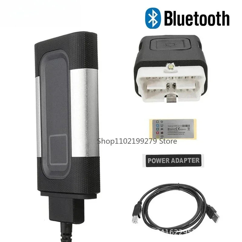 2025 AUTOCOM con bluetooth V9 de doble placa V2021.11 150 instrumento de diagnóstico de automóviles y camiones