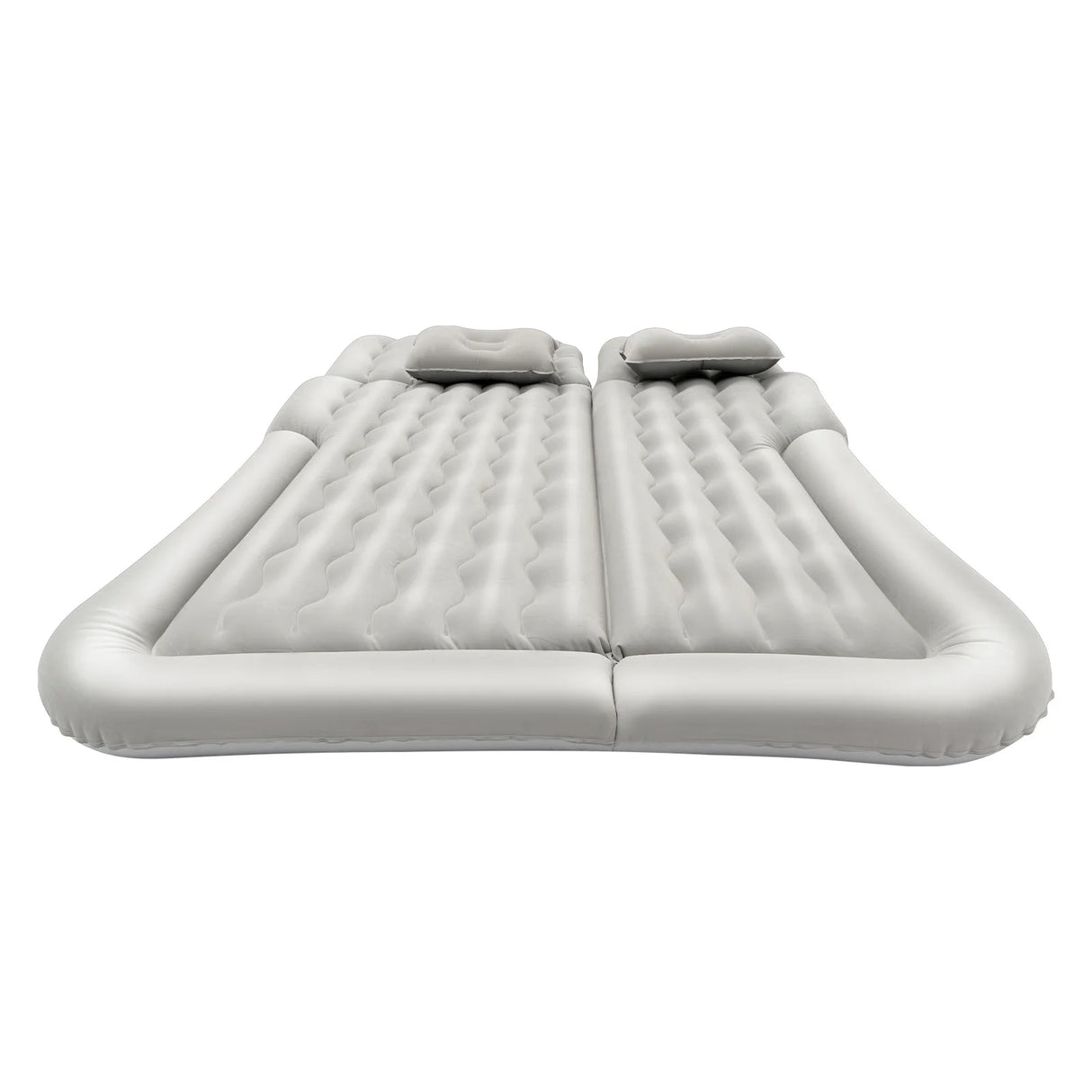 Cama Inflable para Coche con Bomba y Almohada – Colchón Hinchable Plegable Universal para Asiento Trasero, Cojín Flocado Portátil para Viajes