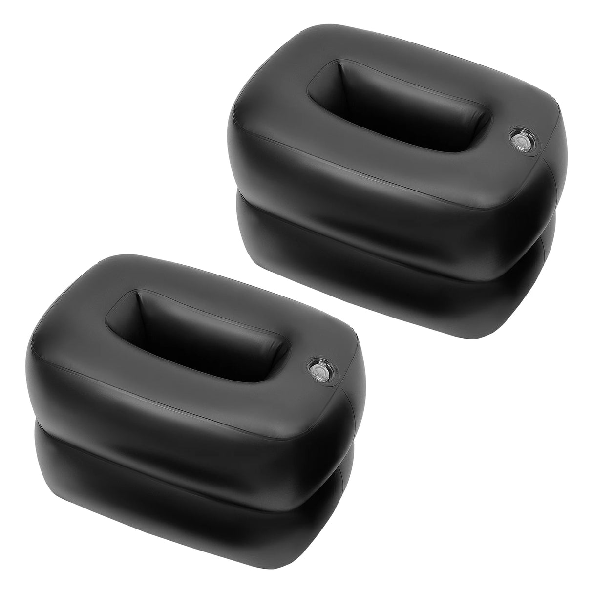 Cama Inflable para Coche con Bomba y Almohada – Colchón Hinchable Plegable Universal para Asiento Trasero, Cojín Flocado Portátil para Viajes