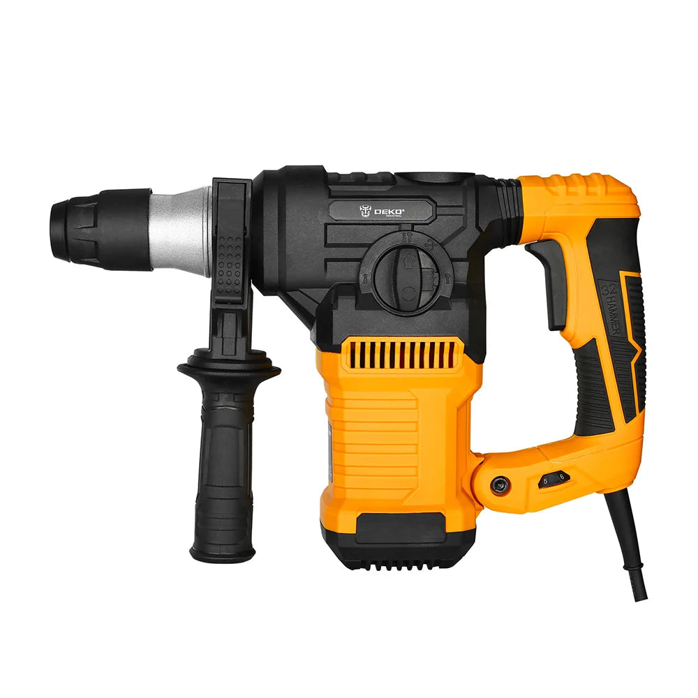 Martillo Perforador DEKO DKRH32LD1 2000W 220V – Taladro de Impacto y Demolición Multifuncional con 6 Accesorios
