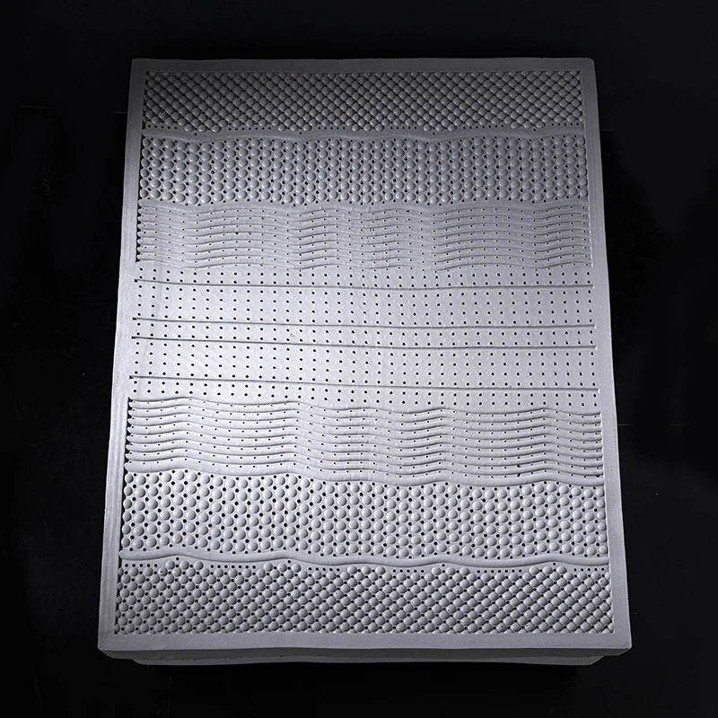 Colchón de Látex Extra Grueso 20 cm 200x200 cm – Firmeza Personalizable y Máximo Confort