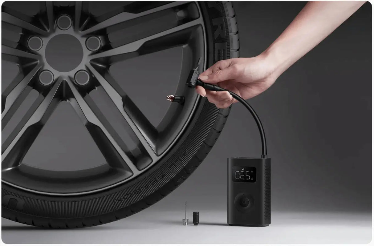 Compresor de aire portátil Xiaomi Mijia 2 / 2D / 2 Pro inflador eléctrico digital con detección de presión para neumáticos coche moto bicicleta