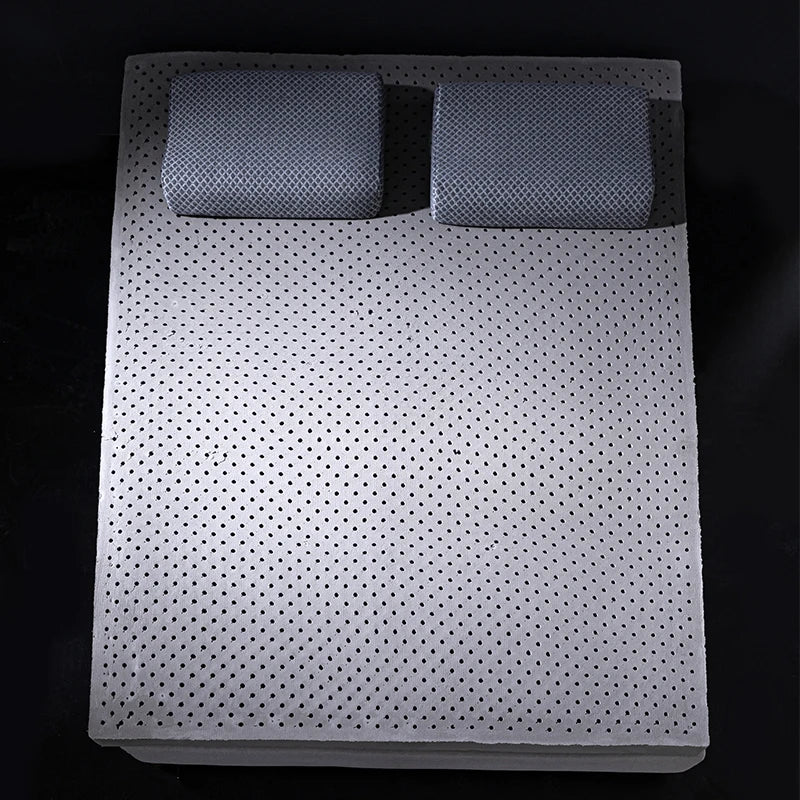 Colchón de Látex Extra Grueso 20 cm 200x200 cm – Firmeza Personalizable y Máximo Confort